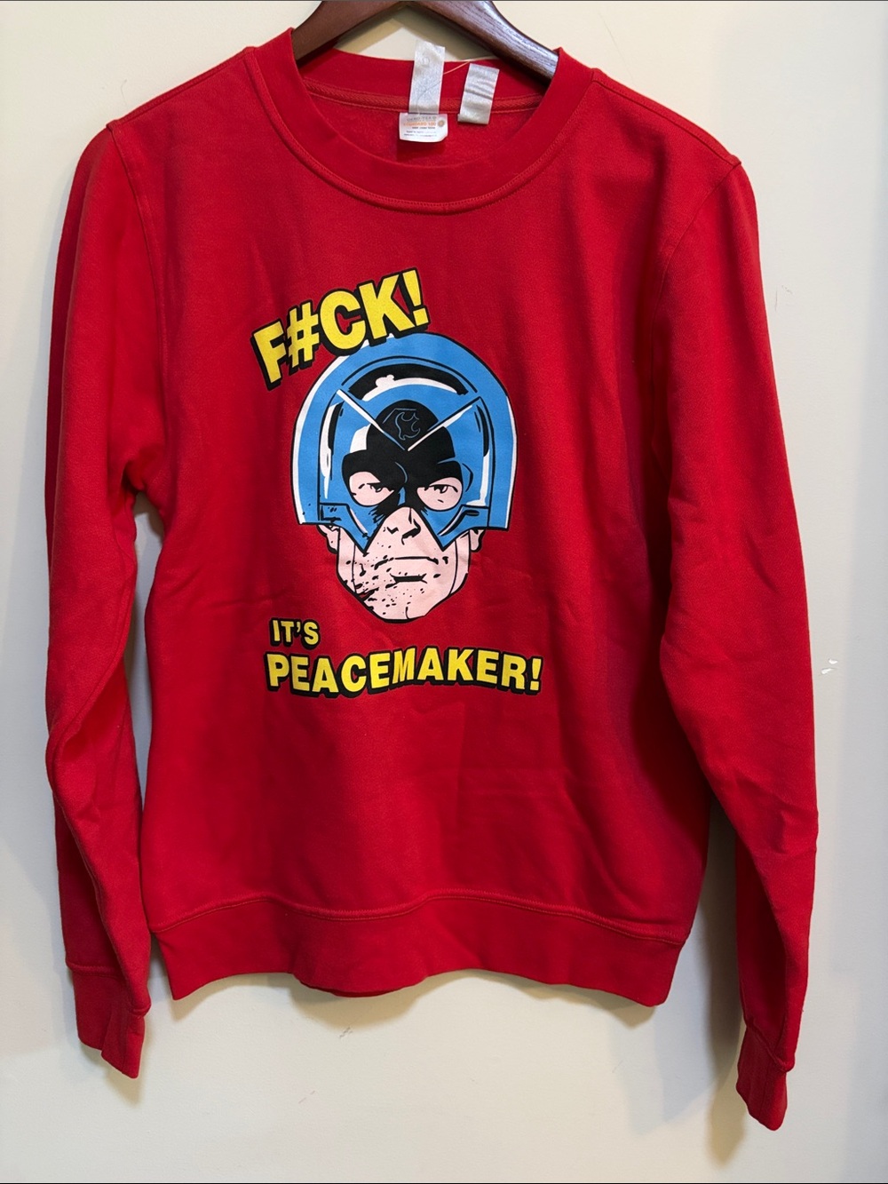 Peacemaker Crew Sweatshirt – Custom Cast/Production Only – Rare DC Show Merch
